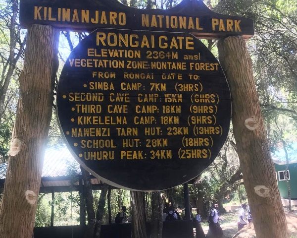 7 Days Rongai Route